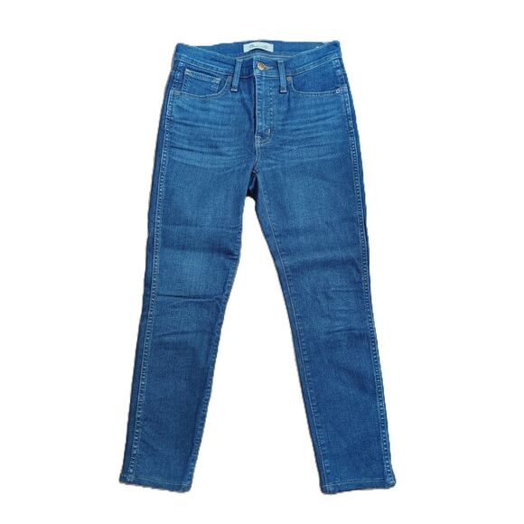 Madewell High Rise Hayes 25P 25 Petite Women's Skinny Stretch Jeans J1015 - Picture 1 of 5